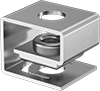 Clip-On Nuts for Flanged Edges