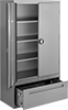 Shelf Cabinets with Drawer