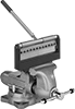 Adjustable-Width Sheet Metal Benders for Bench Vises
