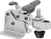 Compact Hold-Down Toggle Clamps with Locking Handle