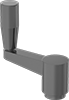 Adjustable-Position Crank Handles