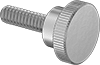 Stainless Steel Raised Knurled-Head Thumb Screws