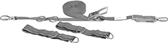 Image of Product. Front orientation. Fall-Arrest Anchor Spans. Horizontal Fall-Arrest Anchor Spans, Webbing.