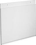 Image of Product. Front orientation. Sign Holders. Sign Holders with Mounting Holes .