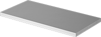 Image of Product. Front orientation. Zinc. Zinc Foil and Sheets, Sheets.