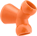 Image of Product. Front orientation. Coolant Hose and Fittings. Loc-Line Coolant Hose and Fittings, Hose Connectors, Wye.