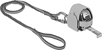 Image of ProductInUse. Tape Measure Not Included. Front orientation. Tool Lanyards. Tool Lanyards, For Tape Measures.