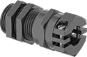 Image of Product. Front orientation. Cord Grips. Screw-Down Liquid-Tight Plastic Cord Grips.