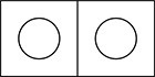 Image of Specification. 2 Large Inserts. Front orientation. For Large Inserts. Wraparound Cable Entry Panels, Surface Mount, For 2 Inserts.