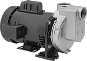 Image of Product. Front orientation. Centrifugal Pumps. Self-Priming Stainless Steel Circulation Pumps for Chemicals.