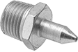 Image of Product. Front orientation. Grease Gun Tips. Grease-Dispensing Tips, Style M.
