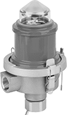Image of Product. Front orientation. Aircraft Signal Lights. 1 Light.