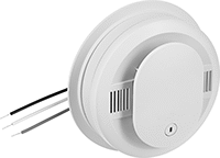 Image of Product. Front orientation. Smoke Detectors. Smoke Detectors, Hardwired with Battery Backup.