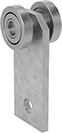 Image of Product. Style A. Front orientation. Style A. Curved Roller Tracks for&nbsp;Doors,&nbsp;Curtains,&nbsp;and Strip Doors.