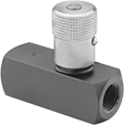 Image of Product. Front orientation. Flow-Regulating Valves. Flow-Adjustment Inline Hydraulic Valves .