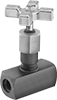 Precision Flow-Adjustment Inline Hydraulic Valves