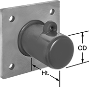 Image of Product. Front orientation. Contains Annotated. Crane Bumpers. Style 2.