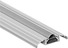 Adjustable-Height Ribbed-Top Thresholds with Weatherstripping