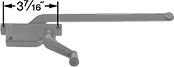 Image of Product. Style 1. Front orientation. Contains Annotated. Window Openers. Crank-to-Open Window Openers, Style 1.