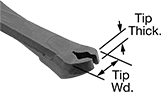 Image of Attribute. Front orientation. ZoomedIn view. Contains Annotated.