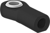 Image of Product. Front orientation. Rod Ends. Internally Threaded Chemical-Resistant Ball Joint Rod Ends.