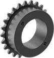 Image of Product. Front orientation. Drive Sprockets. High-Torque Split-Tapered Bushing-Bore Sprockets, For Single Strand.