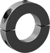 Image of Product. Front orientation. Shaft Collars. Set Screw Two-Piece Shaft Collars.