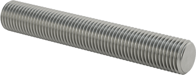 Image of Product. Front orientation. Class 10.9 High-Strength Steel Threaded Rod, M30 x 3.5 mm Thread Size, 200 mm Long.