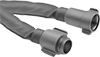 Medium-Pressure Low-Temperature Easy-Store Discharge Water Hose with Threaded Fittings