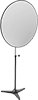 Freestanding Shatter-Resistant Convex Safety Mirrors with Telescoping Arm