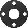 Water- and Steam-Resistant EPDM Pipe Gaskets with Bolt Holes
