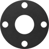 Water- and Steam-Resistant EPDM Pipe Gaskets with Bolt Holes