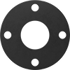 Water- and Steam-Resistant EPDM Pipe Gaskets with Bolt Holes