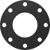 Water- and Steam-Resistant EPDM Pipe Gaskets with Bolt Holes