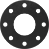 Water- and Steam-Resistant EPDM Pipe Gaskets with Bolt Holes