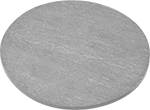 Image of Product. Front orientation. Gasket Material. Oil-Resistant Aramid-Reinforced Buna-N Gasket Material , Discs.