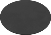Image of Product. Front orientation. Gasket Material. Chemical-Resistant Viton® Fluoroelastomer Gasket Material , Discs.