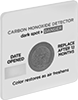 Stick-On Carbon Monoxide Indicators