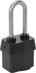 Image of Product. Front orientation. Padlocks. Weather-Resistant Extra-Clearance Padlocks, Style B.