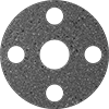 Ultra-High-Temperature Vermiculite Pipe Gaskets with Bolt Holes
