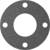 Ultra-High-Temperature Vermiculite Pipe Gaskets with Bolt Holes