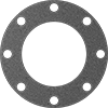 Ultra-High-Temperature Vermiculite Pipe Gaskets with Bolt Holes