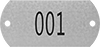 Sequentially Numbered Plates