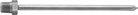 Image of Product. Front orientation. Grease Gun Nozzles. Rigid Grease Gun Nozzles with Dispensing Tip, Style C.