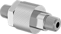 Image of Product. Front orientation. Grease Gun Swivels. Straight.