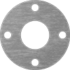 Oil-Resistant Aramid-Reinforced Buna-N Pipe Gaskets with Bolt Holes
