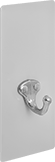 Image of Product. Front orientation. Hanging Hooks. Magnetic-Back Hanging Hooks, Style J.