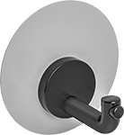 Image of Product. Front orientation. Hanging Hooks. Magnetic-Back Hanging Hooks, Style D.