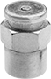 Image of Product. Front orientation. Grease Fittings. Button Head Grease Fittings, Straight, Female.
