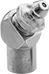 Image of Product. Front orientation. Grease Fittings. Grease Fittings, 45° Elbow, Female.